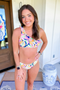 Michelle McDowell Ivy Two Piece Swimsuit in Going Bananas