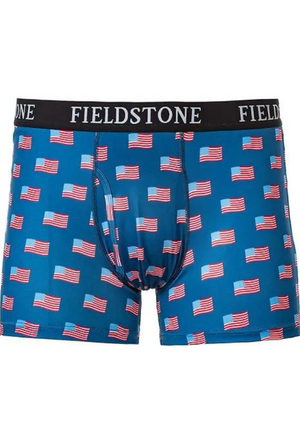 Fieldstone Pattern Boxer Briefs in American Flags