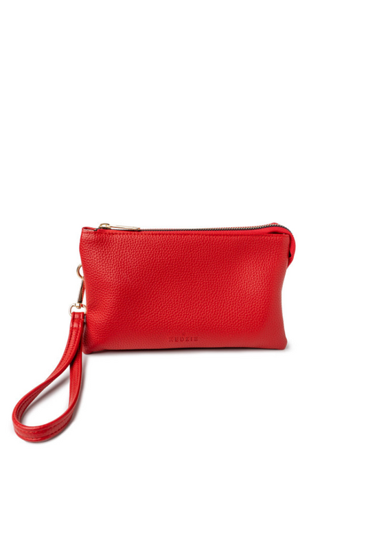 Kedzie Eclipse Wallet Crossbody in Red