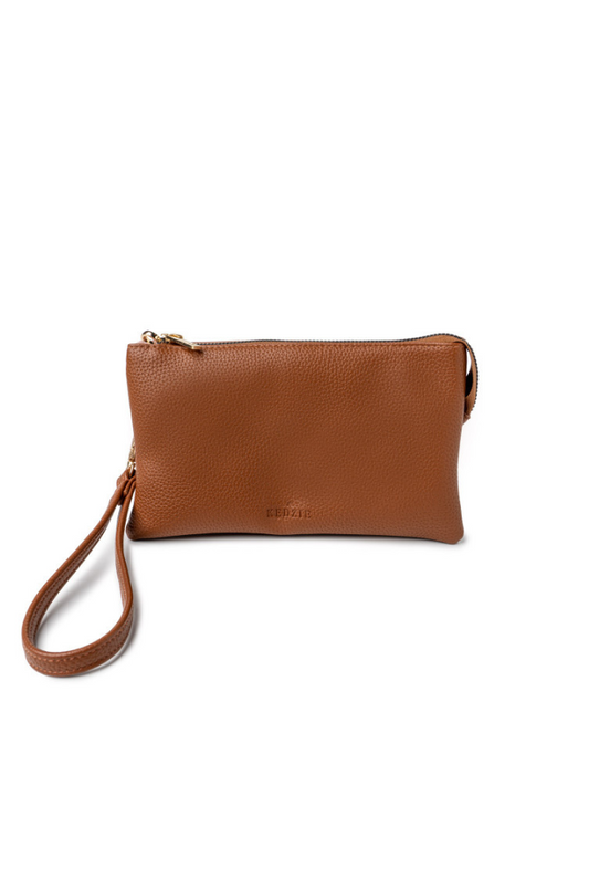 Kedzie Eclipse Wallet Crossbody in Chesnut