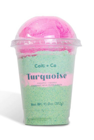 Turquoise Bubble Bath Milkshake