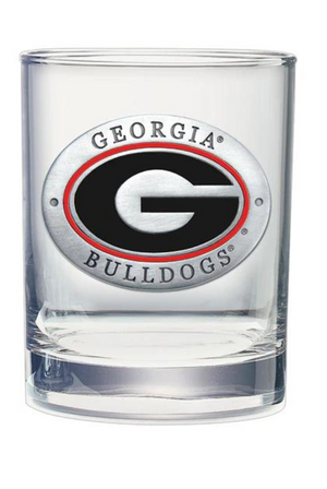 University of Georgia Double Old Fashioned Glass