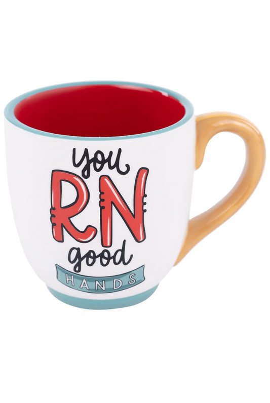 You RN Good Hands Mug