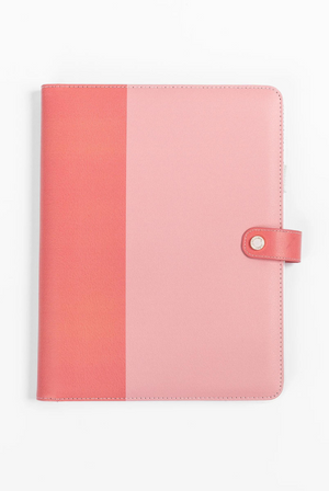 So Darling Folio in Color Block Pink