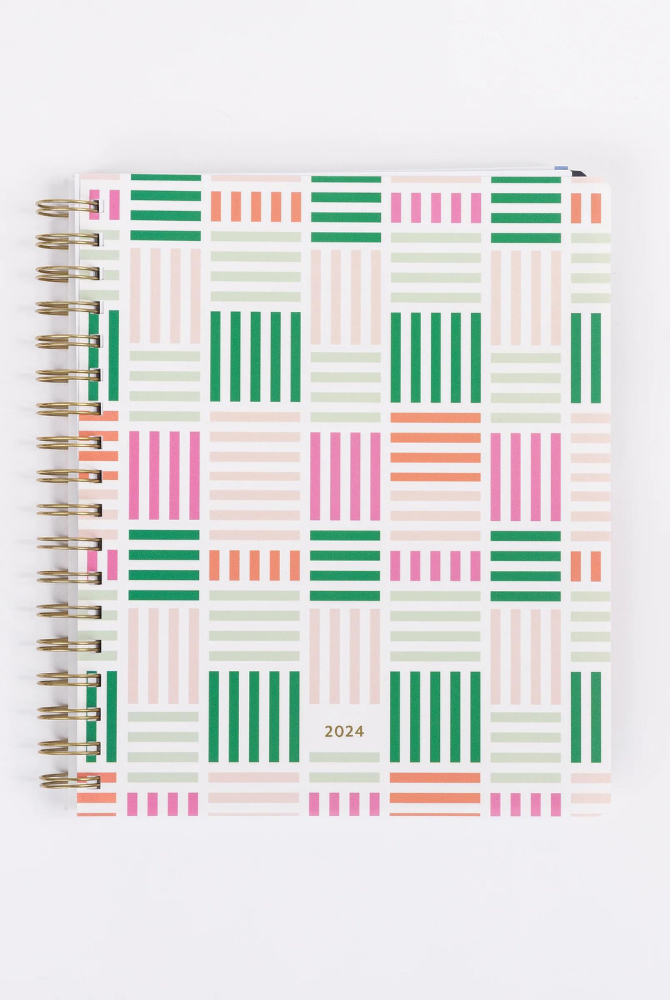 So Darling Spiral Large Weekly Planner in Town Square