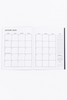 So Darling Large Monthly Planner in Little Star Blue