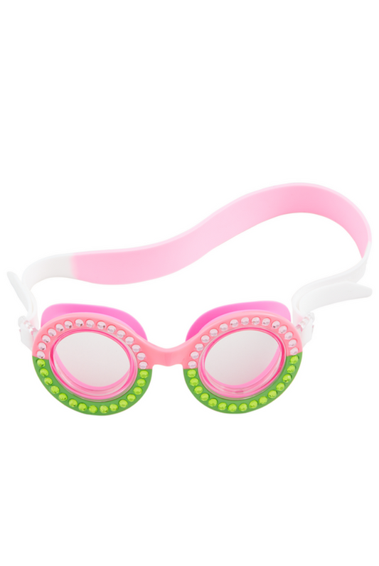 Green Girl Swim Goggles