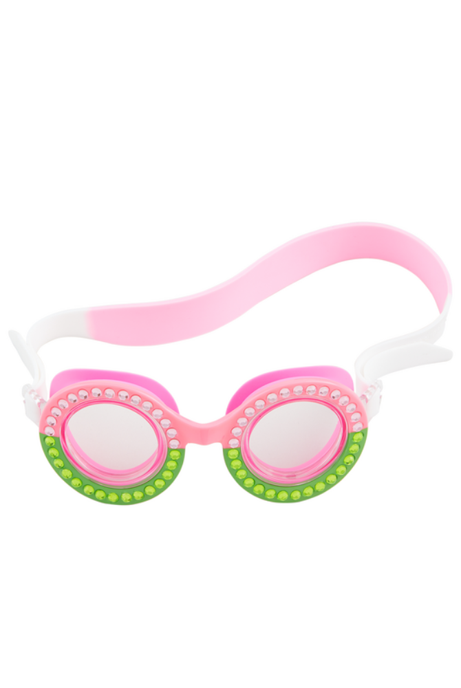 Green Girl Swim Goggles