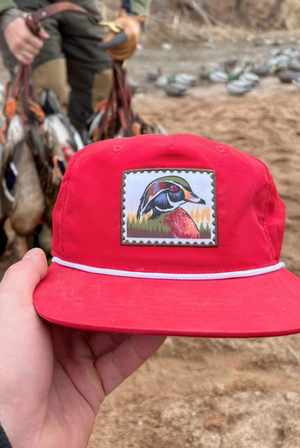 Burlebo Red Duck Stamp Cap