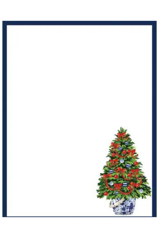Christmas Tree Notepad Plantation 59