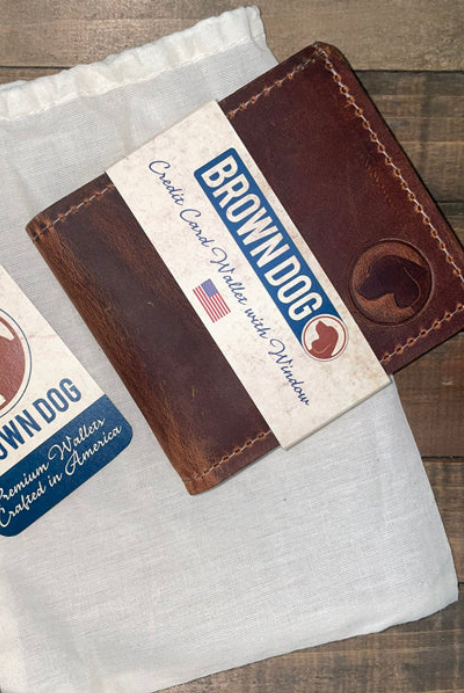 copper credit card sleeve Brown Dog Credit Card Wallet In Copper