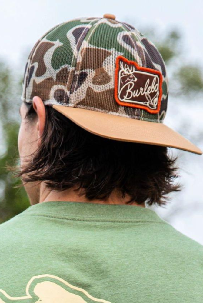 Burlebo Camo Mesh Patch Logo Cap