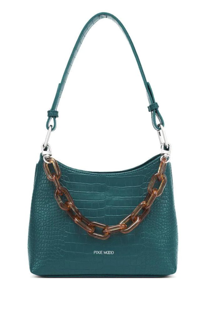 Sara Shoulder Bag in Blue Kroc