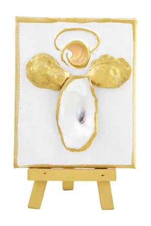 Angel Oyster Easel Plaque
