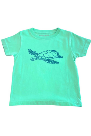 Green Sea Turtle Short Sleeve Tee