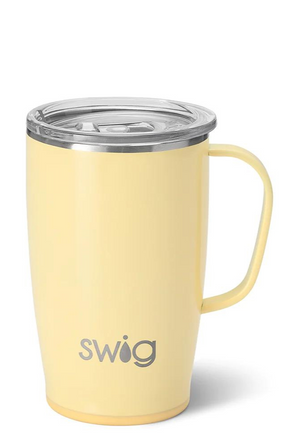 Shimmer Buttercup Travel Mug (18 oz)