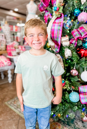 Youth All I want for Christmas is Tractors Tee