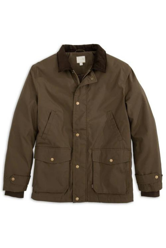 Heybo Moorland Waxed Jacket in Brown