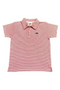 Saltwater Boys Signature Polo in Red Stripe