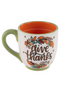 Fall Leaves Give Thanks Mug