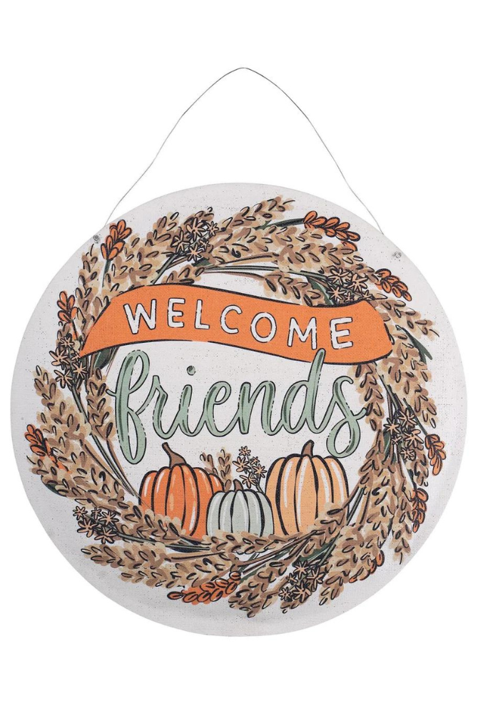 Welcome Friends Fall / Joy to the World Burlee