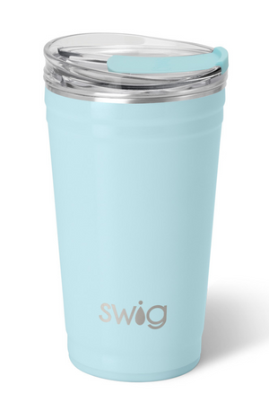 Shimmer Aquamarine Party Cup (24 oz)