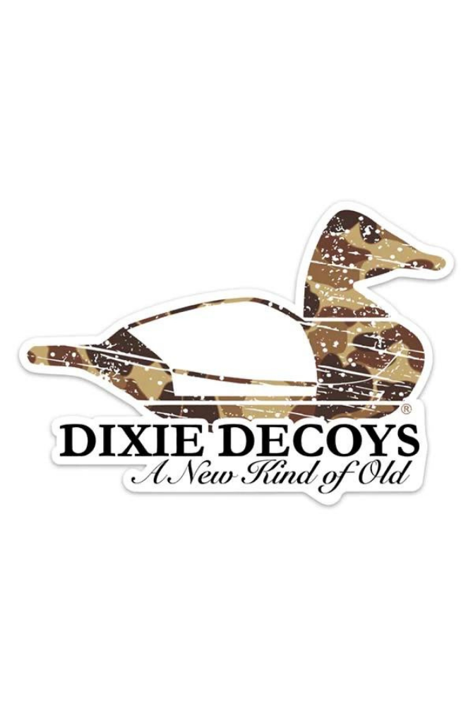 Dixie Decoy FrogSkin Camo 8 inch Decal