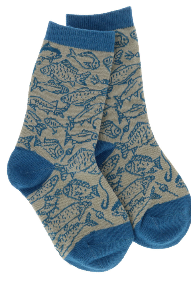 Kid's Gone Fishin' Tall Socks - One Size