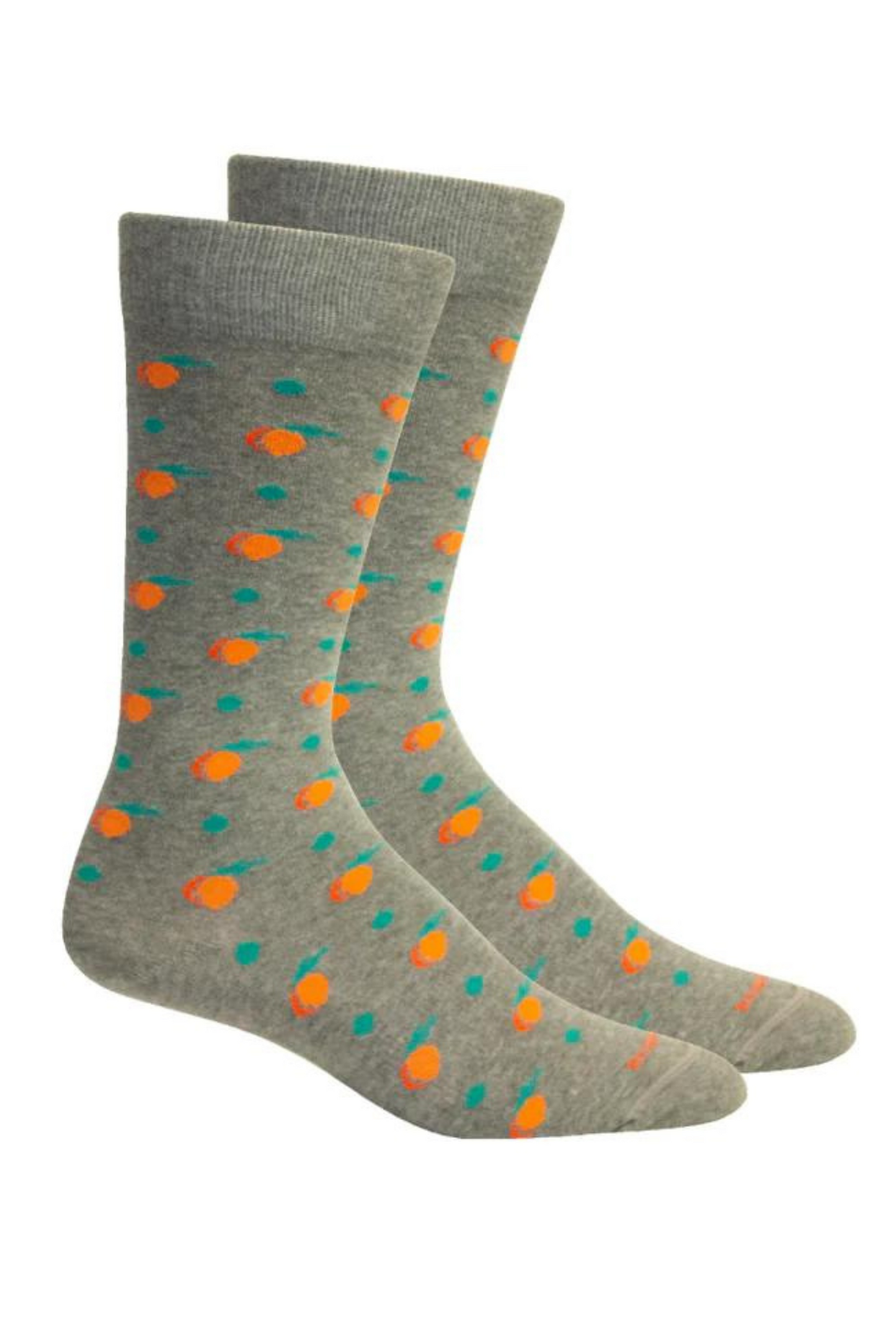 Brown Dog Peaches Socks in Light Grey