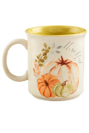 Thankful Gather Pumpkin Mug