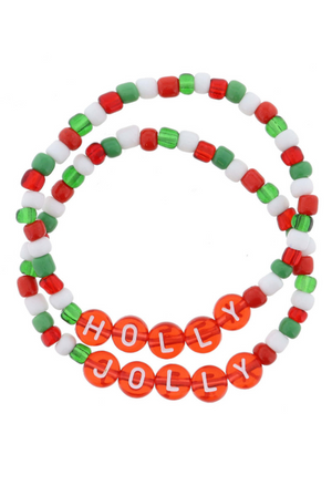 Girl's "Holly Jolly" Bracelet