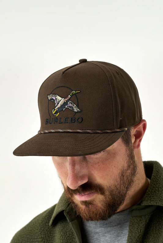 Burlebo Cap in Fly By Brown