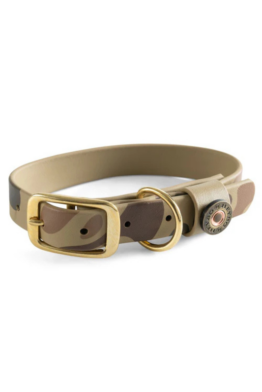 Heybo Biothane Dog Collar in Traditions Camo