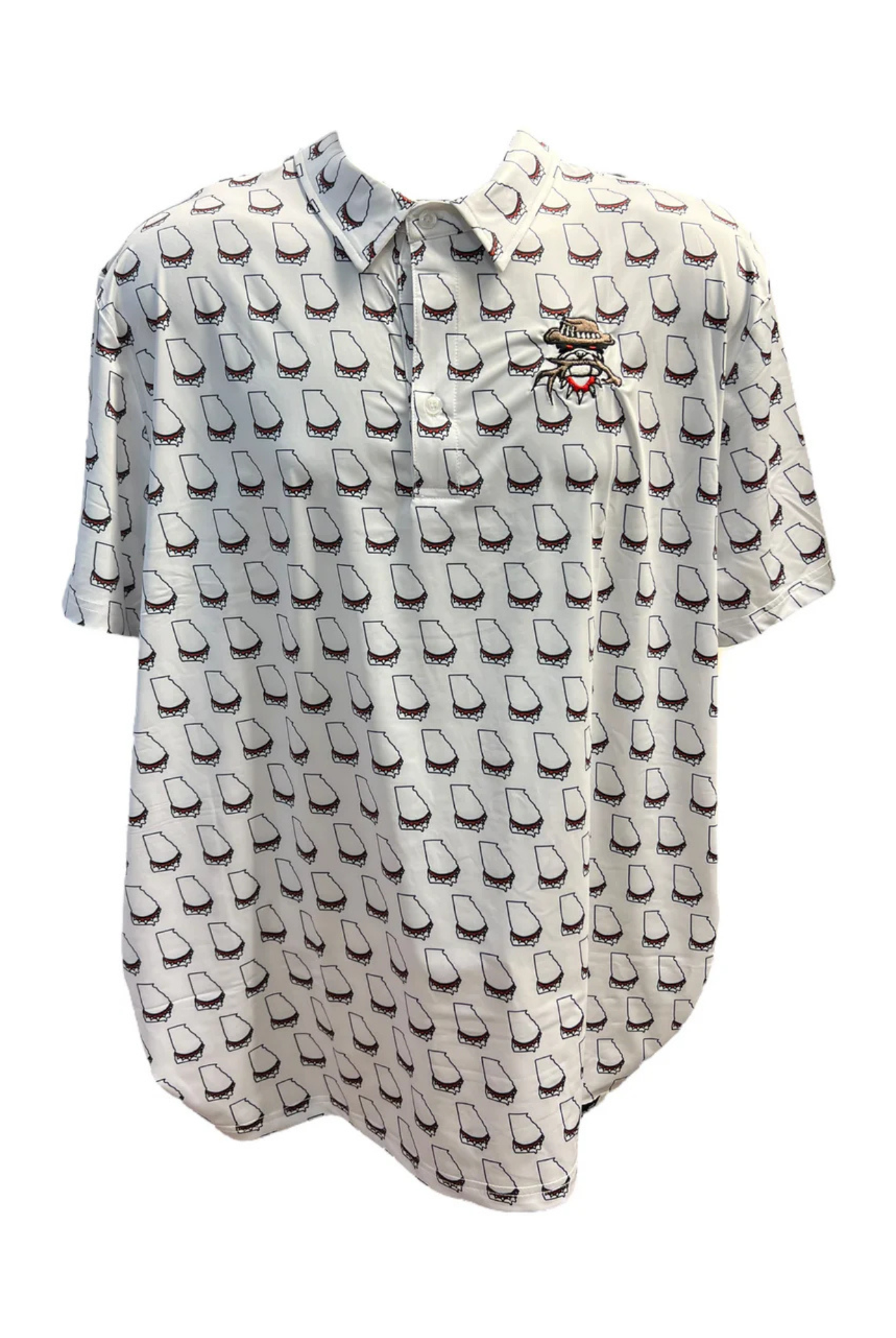 DGD Outdoors State Outline Men's Polo