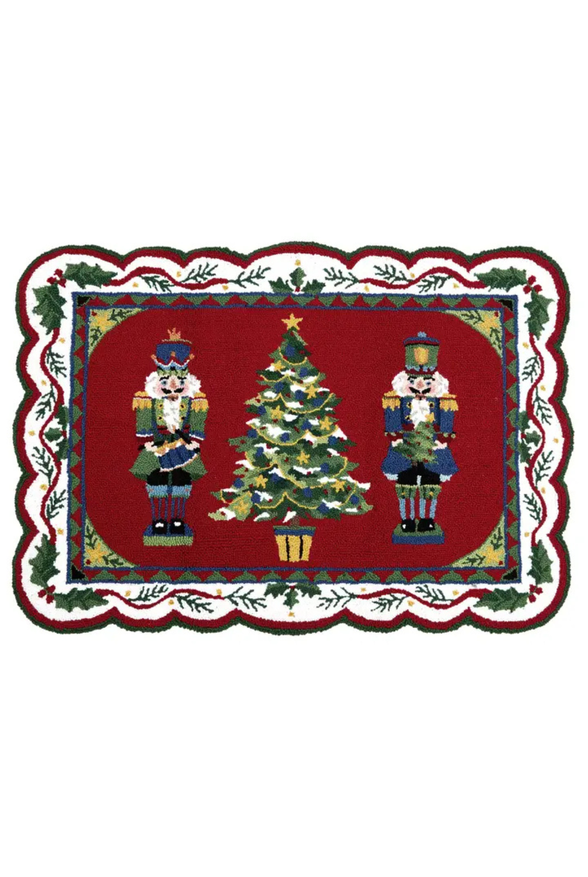 Nutcracker Tree Hook Rug – Plantation 59