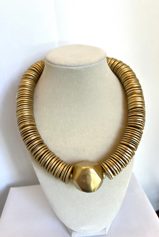 Merritt Millie Gold Coconut Shell + Large Gold Connector