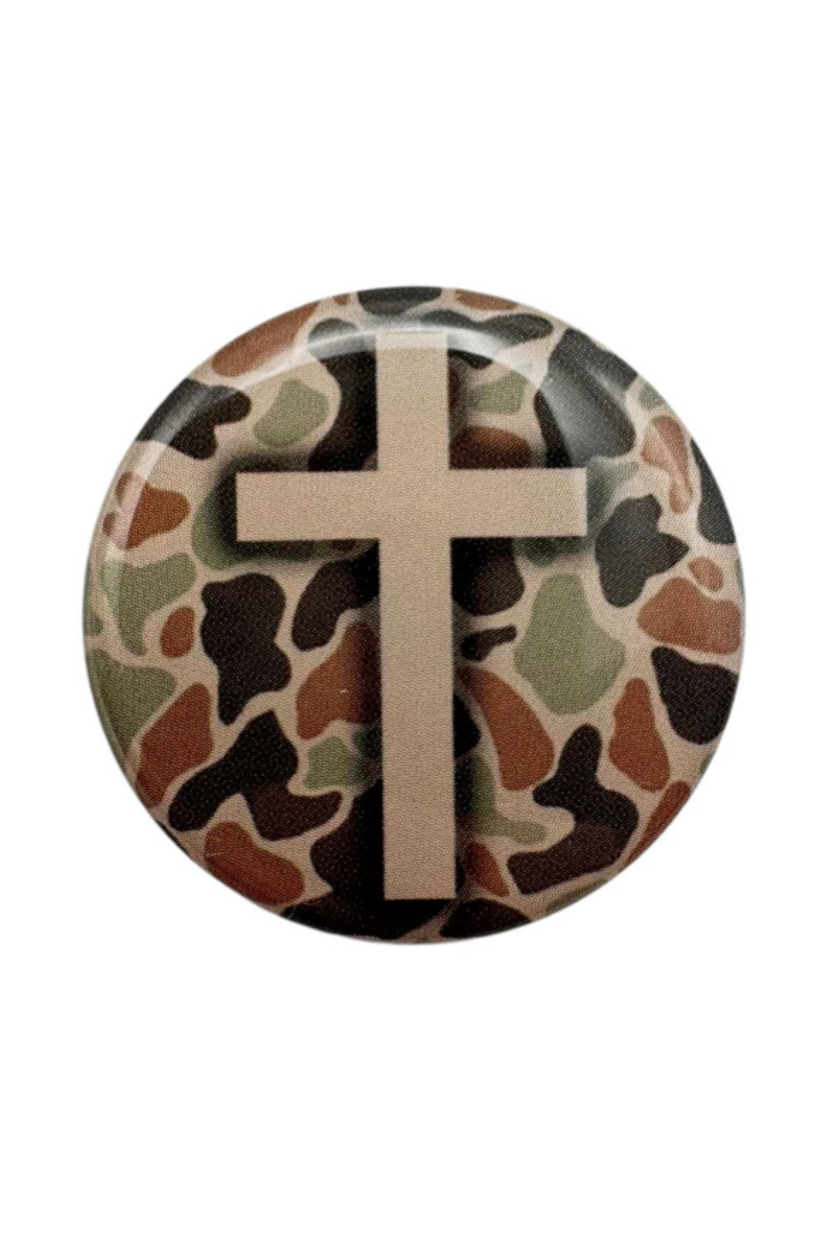 Tap To Pray Prayer Tag Stickers in River Rock + Cross