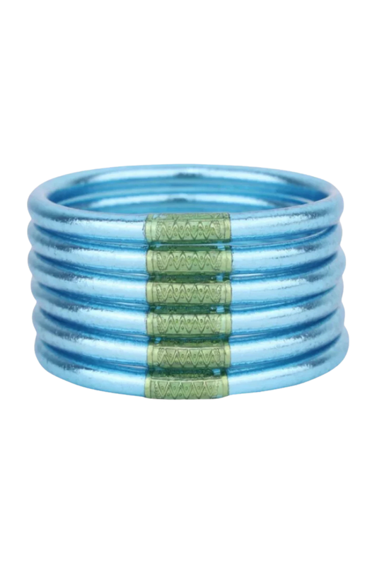 BuDhaGirl Azure All Weather Bangles (6)