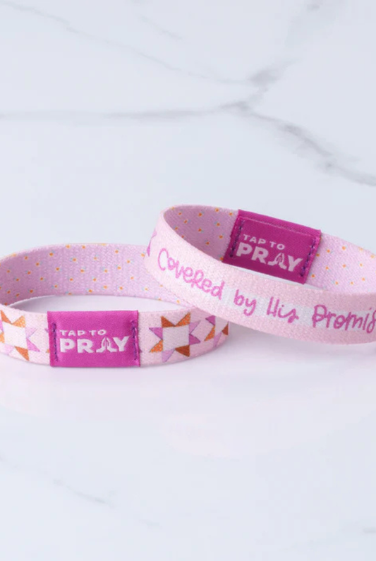 Tap To Pray™ - Kingfolk Series Wristband - Covered by His Promises