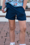 Burlebo Youth Everyday Shorts in Deep Water Navy