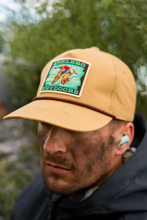 Burlebo Green Head Patch Cap in Coyote Tan