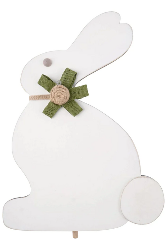 White Bunny Topper