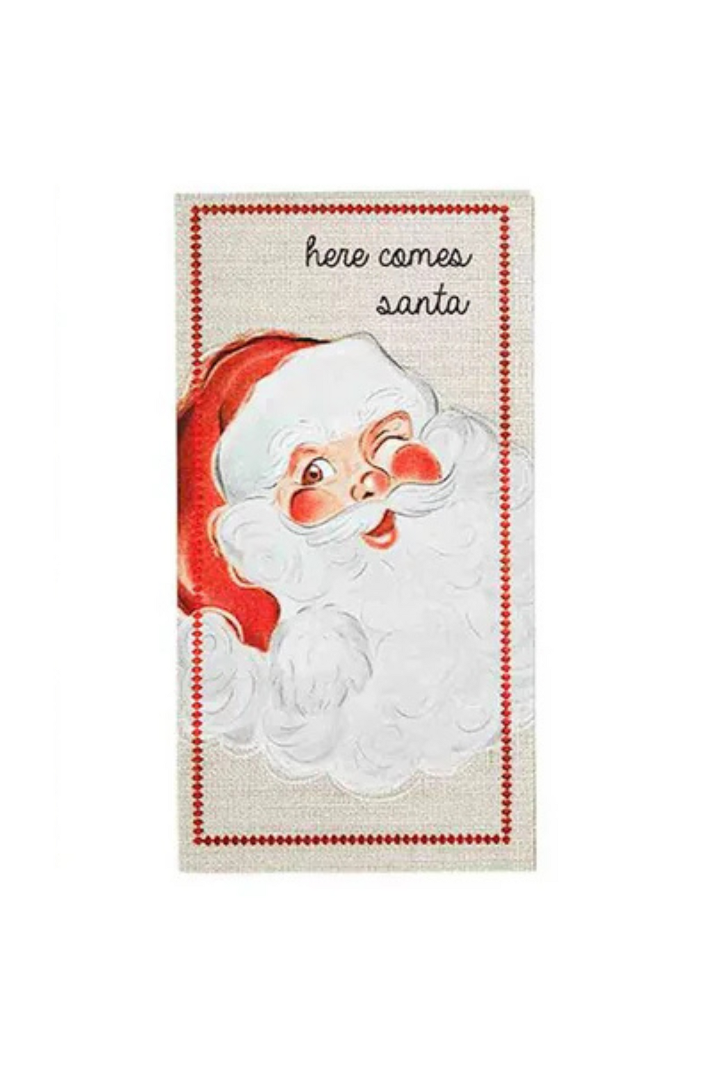 Christmas Guest Napkin Set