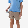 Burlebo | Youth Everyday Shorts in Cobblestone Khaki with Duck Hunt Pocket