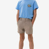 Burlebo | Youth Everyday Shorts in Cobblestone Khaki with Duck Hunt Pocket