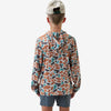 Burlebo | Youth Performance Hoodie in Bayside Camo