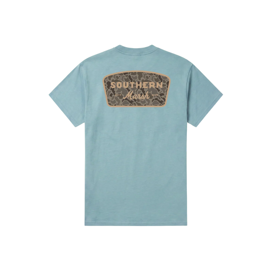 Southern Marsh | Youth Branding - Retro Camo T-Shirt in Galicia Green