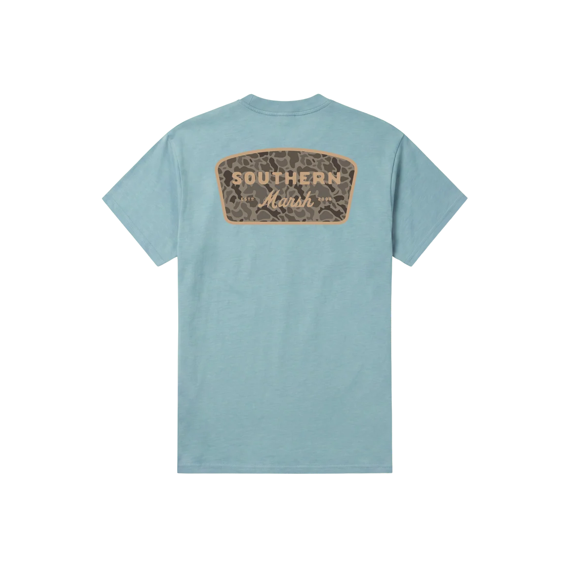 Southern Marsh | Youth Branding - Retro Camo T-Shirt in Galicia Green