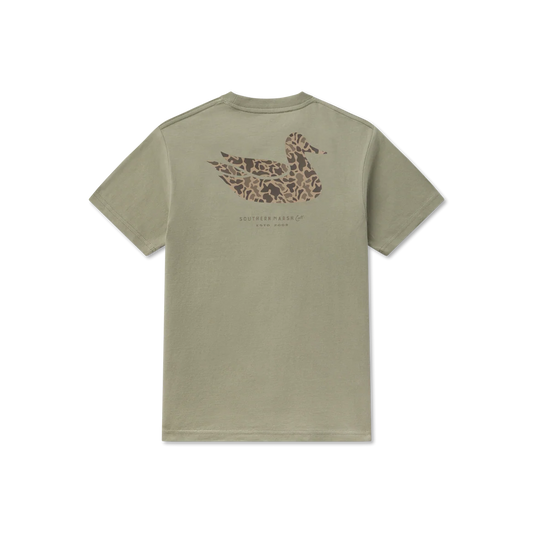 Southern Marsh | Youth Duck Originals - Camo T-Shirt in Bay Green