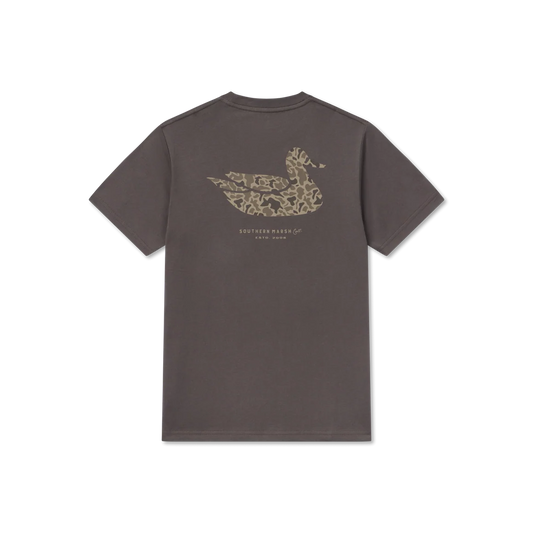 Southern Marsh | Youth Duck Originals - Camo T-Shirt in Iron Gray